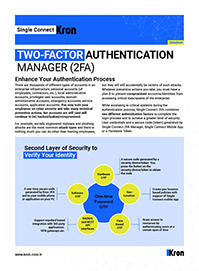 Two-Factor<br>Authentication (2FA)